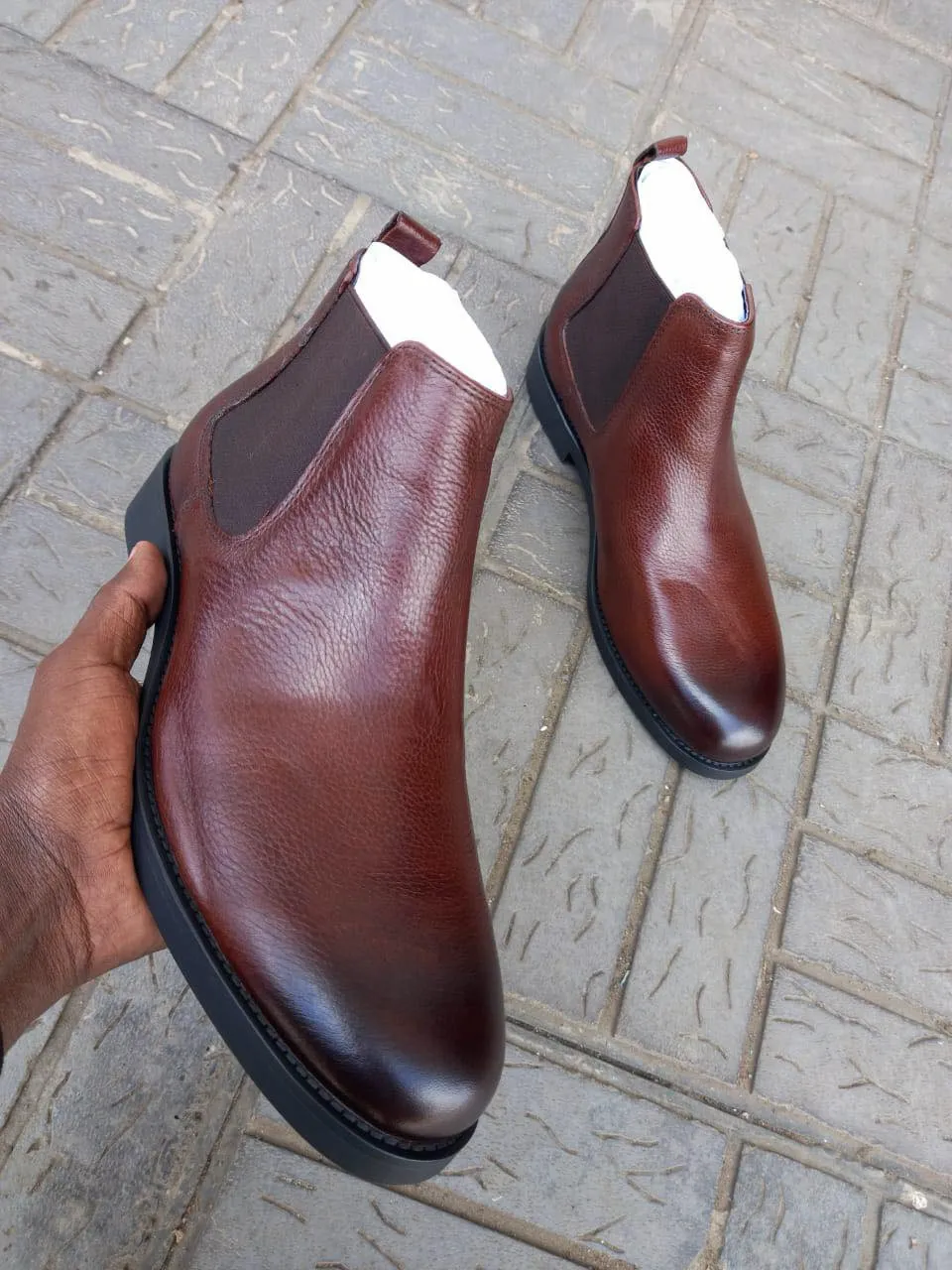 Classic Brown Chelsea Boots