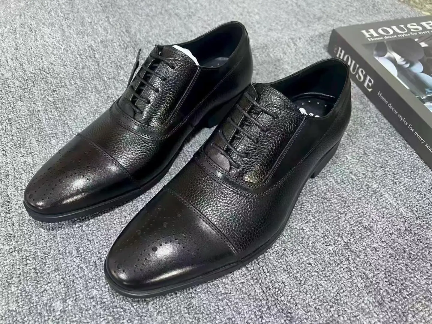 Executive Cap Toe Oxford – Dark Brown thumbnail 3