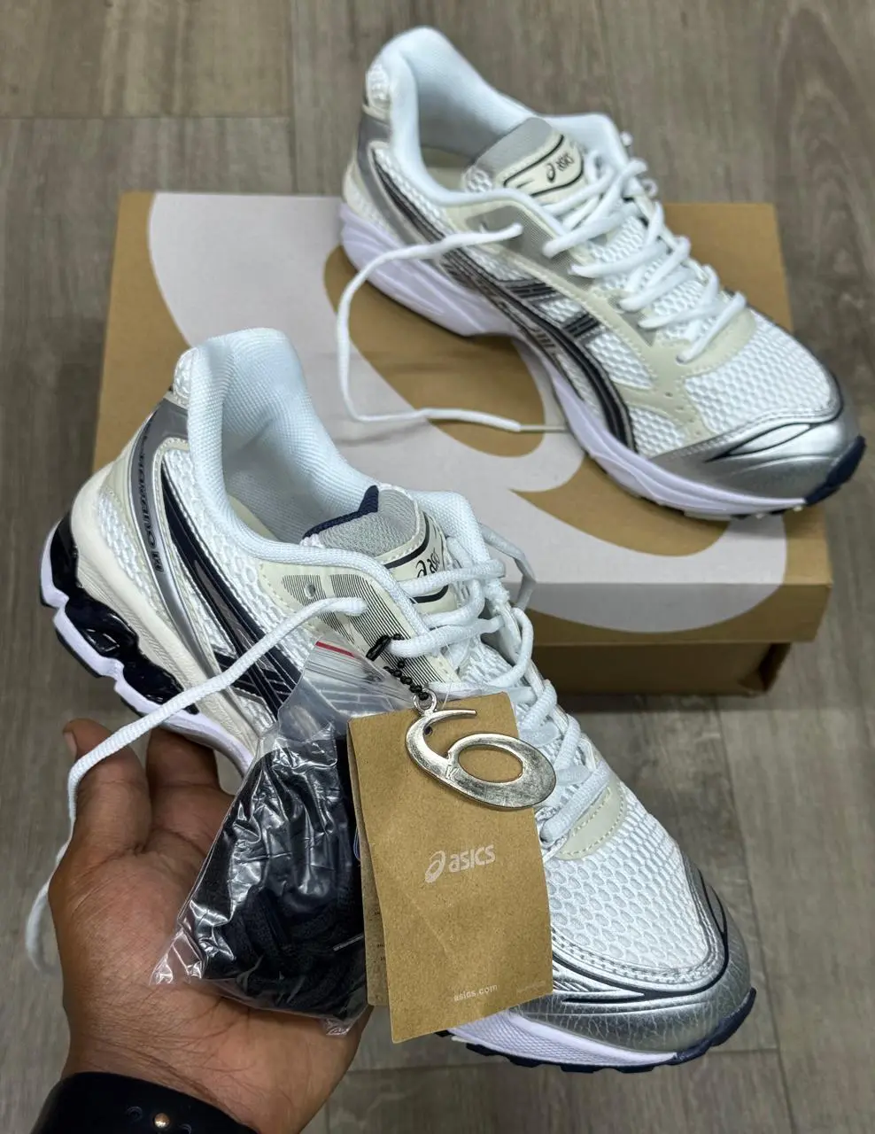ASICS GEL-1130 Silver Grey Runner